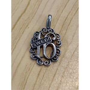 Sweet 16 Sterling Silver Jewelry Charm #birthday